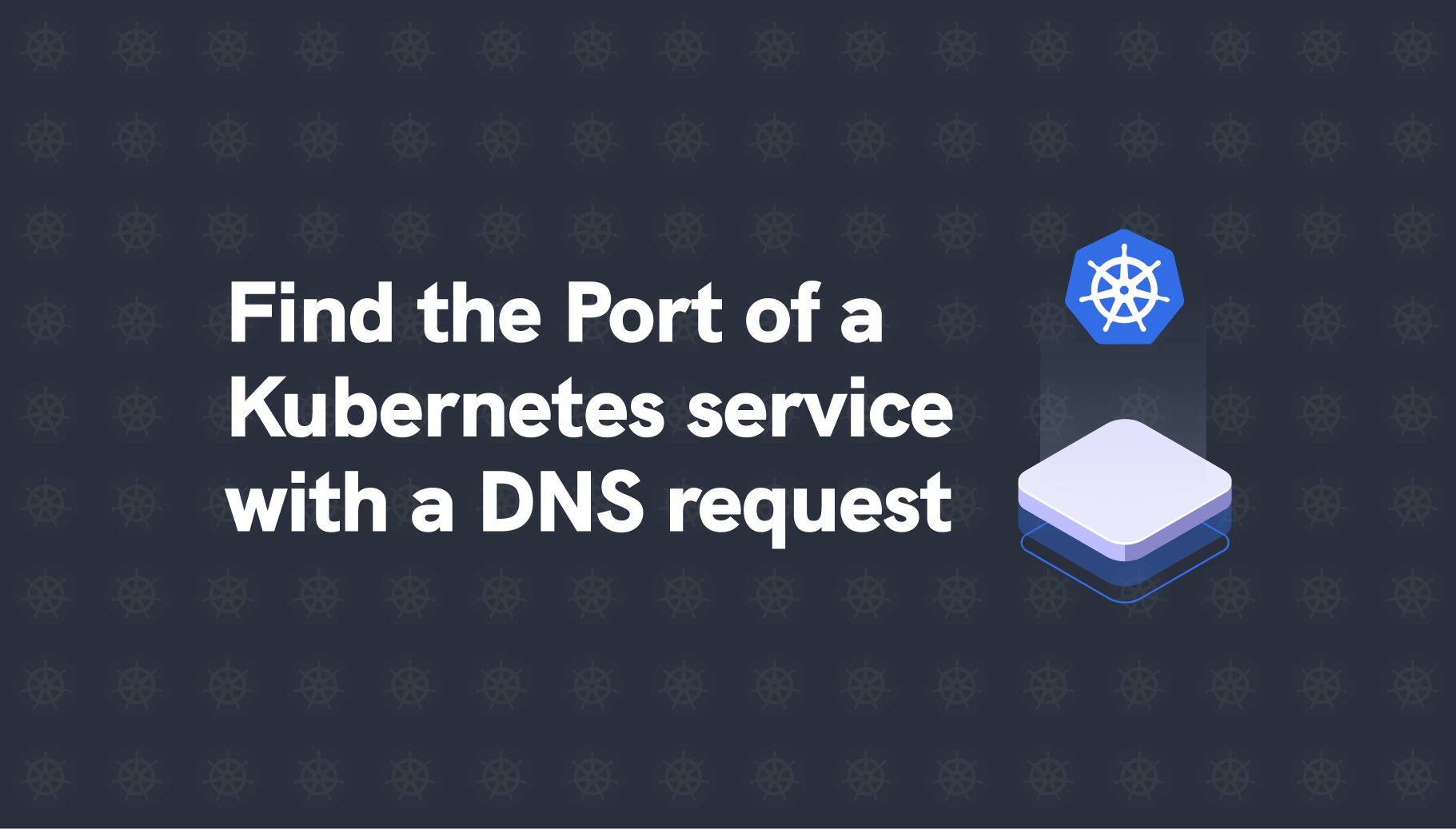 Tips How to find the Port of a Service with a DNS request